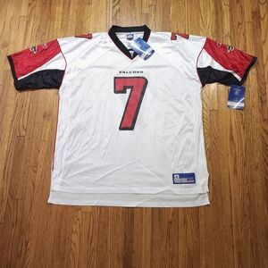 Reebok Michael Vick Atlanta Falcons Jersey Mens Size 2XL White NEW Vintage Y2K